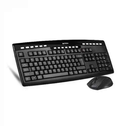 Клавиатура + мышь A4Tech 9200F, Wireless, 2.4G, USB 2.0, 1200-1600-2000dpi, 5But, Multimedia фото 2