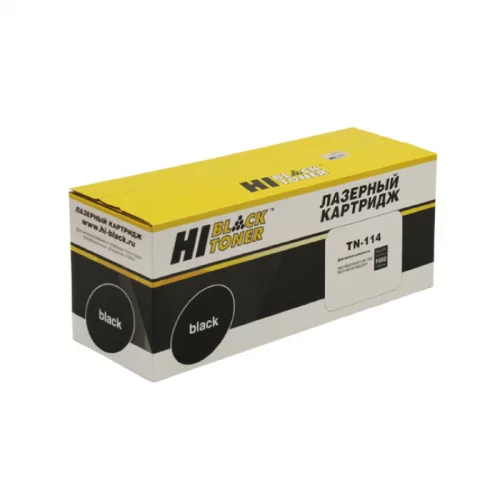 Тонер-картридж Hi-Black HB-Type 106B/ TN-114, черный, 9000 страниц, для Konica-Minolta bizhub 162/ 163/ Di152 (9896988)