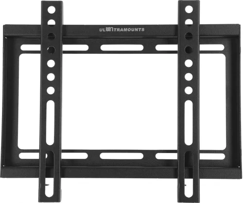 Кронштейн для телевизора Ultramounts UM811F черный 17-43 макс.35кг настенный фиксированный