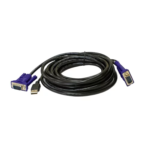 Кабель/ Кабель KVM с разъемами VGA и USB, 5 м (OKVMCU5/A1A)