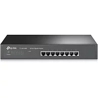Сетевой коммутатор/ 8-port Gigabit Switch, 8 10/100/1000M RJ45 ports, 1U 13-inch rack-mountable steel case (TL-SG1008)