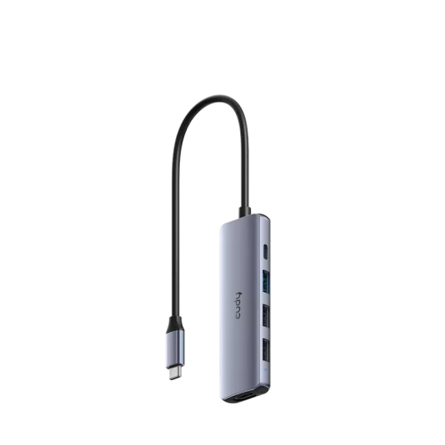Адаптер/ 5-IN-1 USB-C Hub with 4K HDMI (UH405)