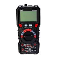 Многофункциональный цифровой мультиметр Deli DL334303 напряж. 0-1000В, сила тока 0,02-10А, сопр. до 60 МОм, ЖК-дисплей