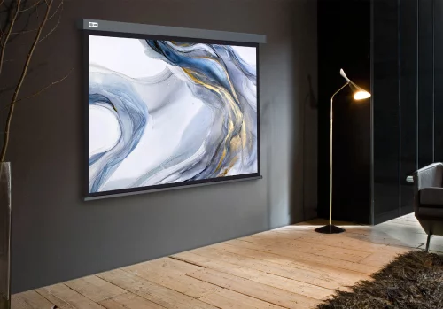 Экран Cactus 84 128x170.7см Wallscreen CS-PSW-128X170-SG 4:3 настенно-потолочный рулонный серый фото 4