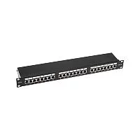 Rexant (02-0041) Панель коммутационная 19", 1U, 24 порта, STP, RJ-45, CAT 5e PRO