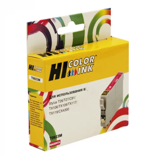 Картридж Hi-Black HB-T0923 M (для Epson Stylus C91/ CX4300/ T26/ TX106/ 109) (996351811)