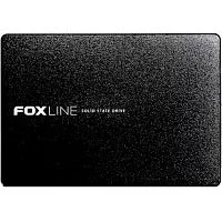 Твердотельный накопитель/ Foxline SSD X5, 512GB, 2.5" 7mm, SATA3, 3D TLC, R/W 560/540MB/s, IOPs 80 000/75 000, TBW 410, DWPD 1.1 (2 года) (FLSSD512X5)