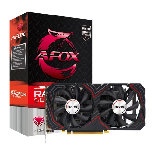 Видеокарта Afox RX580 8GB GDDR5 256bit 3xDP HDMI 2FAN RTL (AFRX580-8192D5H6-V2)