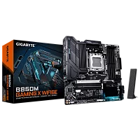 Материнская плата Gigabyte Badpack B850M GAMING X WIFI6E, Socket AM5, AMD B850, 4xDDR5-5200, HDMI+DP+DP, 2xPCI-Ex16, 4xSATA3(RAID 0/ 1/ 10), 2xM.2, 8 Ch Audio, 1x2,5GLan, WiFi, (4+4)xUSB2.0, (3+4)xUSB3.2, (1 (B850M GAMING X WIFI6E||OEM)
