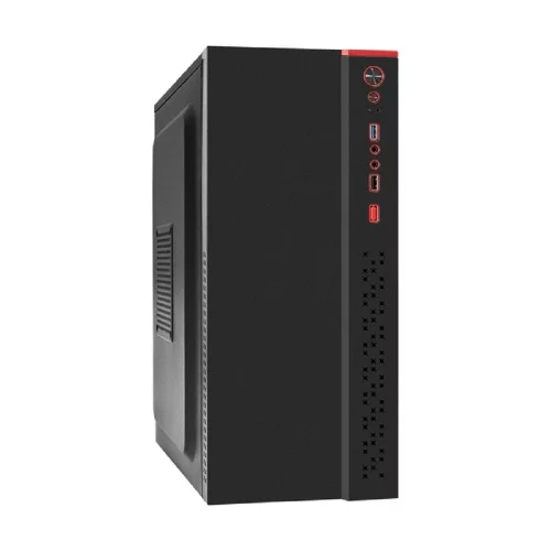 Exegate EX298134RUS Корпус Miditower ExeGate AA-443U (ATX, без БП, 2*USB+1*USB3.0+HD Audio, черный)