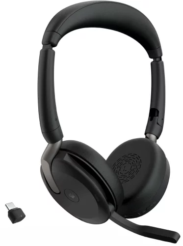 Гарнитура беспроводная/ Jabra Evolve2 65 Flex, Link380a MS Stereo (26699-999-999)