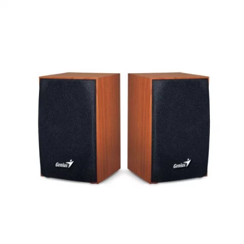 Колонки Genius SP-HF160 Wood, 4W, USB power, 2 колонки в комплекте (31731063101)