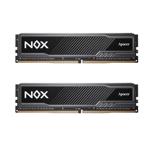 Модуль памяти Apacer 32GB DDR4 3200 DIMM OC NOX DDR4 w/ HS RP-K2 Kit (2x16GB), 1.35V, 1024x8 (AH4U32G32C28YMBAA-2)