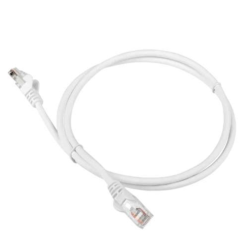 Патч-корд LANMASTER LSZH UTP кат.5e, 1.5 м, белый (LAN-PC45/ U5E-1.5-WH) (LAN-PC45/U5E-1.5-WH)