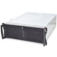 Корпус Chenbro RM41300H12*13729 For Tesla GPU MB 12"x13", 3x5.25"+2x3"+4 Internal 3.5, 120mm FAN, wo PSU, w/ Front Door