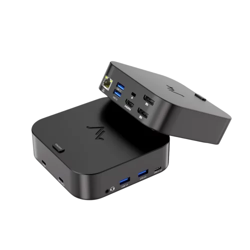 Док-станция/ Maibenben USB-C Dock DS301 100W (YPE-C TO TYPE C PD + 4USB3.0 + 3.5 + RJ45 + HDMI + 2DP) (DS13RBE125)