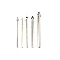 Набор Deli сверл по стеклу/керамике/кафелю 5 шт DH-CZZ005-ED1 (4,5,6,8,10 мм), YG6X, цилиндрический хвостовик, кейс