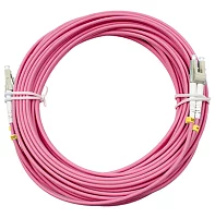 Cabeus FOP-50-OM4-LC-LC-3m Шнур оптический duplex LC-LC 50/ 125 mm OM4 3м LSZH