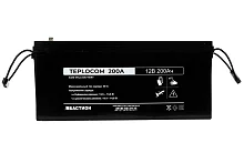 (443) Бастион TEPLOCOM 200Ач АКБ СК 12В/ 200 Ач/ M6/ Срок службы — 12 лет. (TEPLOCOM 200АЧ)