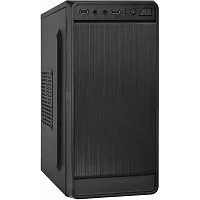 Exegate EX283122RUS Корпус Minitower ExeGate BAA-108 Black, mATX, , 2*USB, Audio