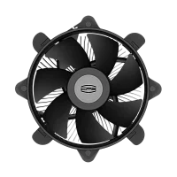 Кулер для Компьютер CPU Cooler PCCooler R120 (95W, 4-pin PWM, 60mm, Al, -mm, 1x95mm, 36.4CFM, 27.8dBA, 2700RPM, S: 1851/1700/1200/115X, black) (R120#OCS)