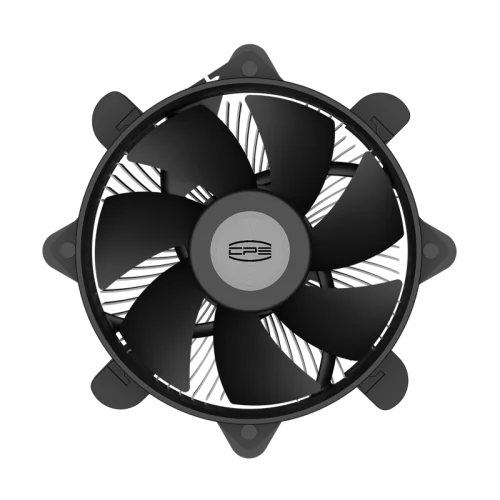 Кулер для Компьютер CPU Cooler PCCooler R120 (95W, 4-pin PWM, 60mm, Al, -mm, 1x95mm, 36.4CFM, 27.8dBA, 2700RPM, S: 1851/1700/1200/115X, black) (R120#OCS)