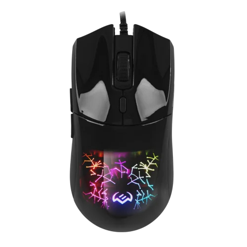 Мышь проводная SVEN RX-G800 черный (USB, 7200dpi, 6but) (SV-021832)