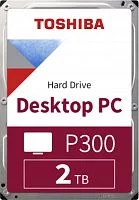 Жесткий диск Toshiba SATA-III 2TB HDWD320UZSVA Desktop P300 4KN (7200rpm) 256Mb 3.5"