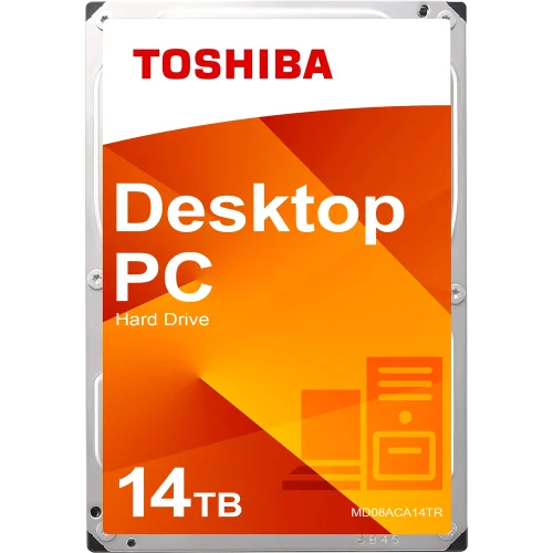 Жесткий диск/ HDD Toshiba SATA3 14Tb 3.5 7200 512Mb OFFICIAL RECERTIFIED 1 year warranty (replacement WUH721414ALE6L4, ST14000NM000J, MG08ACA14TE, ST12000NM001G, ST12000NM000J, WUH721414ALE6L0, WUS72 (MD08ACA14TR)