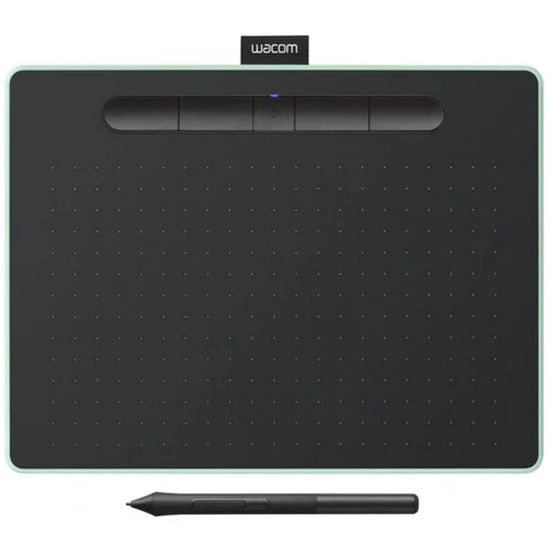 Графический планшет Wacom Intuos M Bluetooth Pistachio + урок (CTL-6100WLE-N)