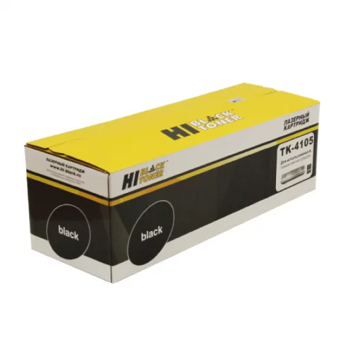Тонер-картридж Hi-Black HB-TK-4105, черный,15000 страниц, для Kyocera TASKalfa 1800/ 2200/ 1801/ 2201 (989698925)