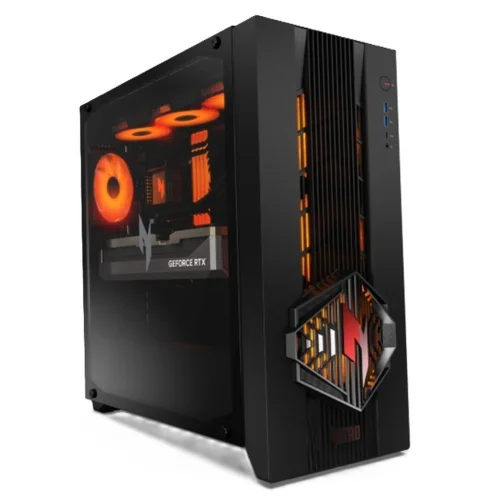 Настольный Компьютер Acer Nitro 70 N70X3D-100AMD Ryzen 7 9800X3D/32Gb/SSD1Tb/RTX5070 12Gb/PSU 1200W/NoOS/Black (DG.E5ACD.007)