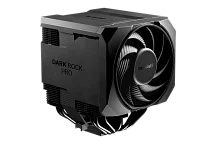 Кулер для процессора/ CPU Cooler be quiet! DARK ROCK PRO 6 (300W, 4-pin PWM, 169mm, Al/ Cu, 7x6mm, 1x120mm + 1x135mm, 52.94/ 79.48CFM, 32.4dBA, 2000RPM, S: 1851/ 1700/ 1200/ 115X, AM5/ AM4, black) (BK048)