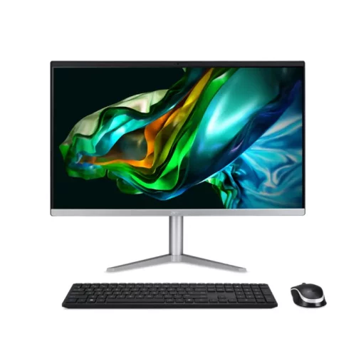 Моноблок Acer Aspire C24-1300 (DQ.BL0CD.003) *Моноблок Acer Aspire C24-1300 23.8 Full HD Ryzen 5 7520U (2.8) 8Gb SSD256Gb RGr CR noOS GbitEth WiFi BT 65W клавиатура мышь Cam черный 1920x1080 (DQ.BL0CD.003)