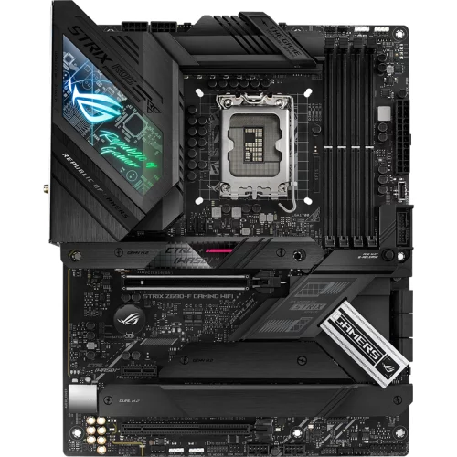Материнская плата Asus ROG STRIX Z690-F GAMING WIFI Soc-1700 Intel Z690 4xDDR5 ATX AC`97 8ch(7.1) 2.5Gg RAID+HDMI+DP (90MB18M0-M0EAY0)