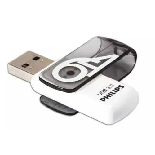PHILIPS USB Drive 64GB PHILIPS VIVID3.0 64GB, USB 3.0 (FM64FD00B/97)