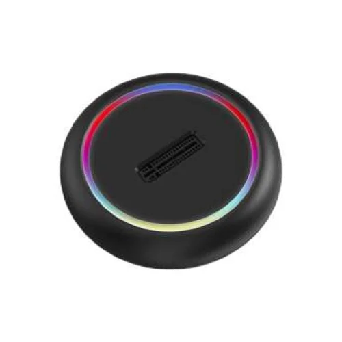 ORIENT UHD-524LED, USB 3.2 Gen2 (USB 3.1) док-станция для SSD M.2 M-key NVMe (JMS581DL, поддержка UASP,TRIM), скорость до 10 GB/s, два кабеля подключения USB Type-A + Type-C, подсветка корпуса (33405)