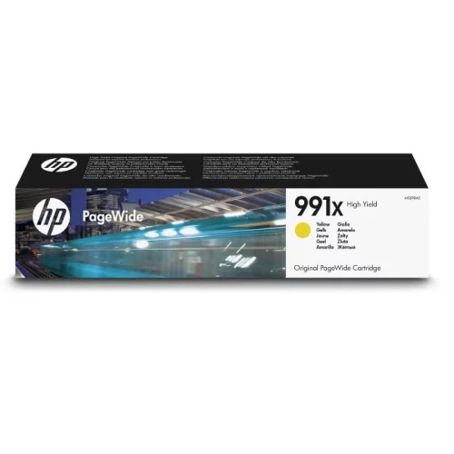 Картридж/ HP 991X High Yield Yellow Original PageWide Cartridge (M0J98AE)