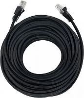 Патч-корд Buro UTP 4 пары cat.5E CCA molded 20м черный RJ-45 (m)-RJ-45 (m) (1645952) (1645952#MLN)