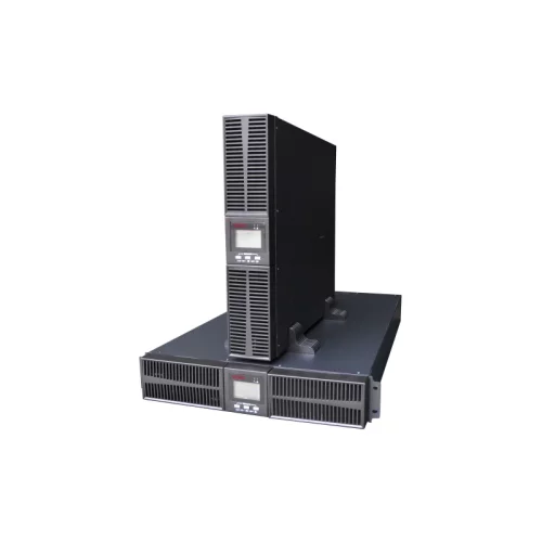 Онлайн ИБП ДКС серии Small Rackmount, 2000 ВА/1800 Вт, 1/1, 8xIEC C13, EPO, USB, RS-232, RJ45, Rack 2U, без АКБ, 9Ач (SMALLR2A0PI)
