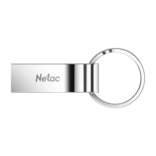 Флеш Диск Netac U275 16Gb [NT03U275N-016G-20SL], USB2.0, с кольцом, металлическая
