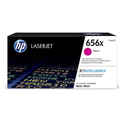 Тонер-картридж/ HP 656X High Yield Magenta Original LaserJet Toner Catridge (CF463X)