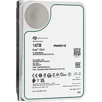 Жесткий диск/ HDD Seagate SAS 14Tb Exos X16 7200 256Mb OFFICIAL RECERTIFIED 1 year warranty (ST14000NM0001)