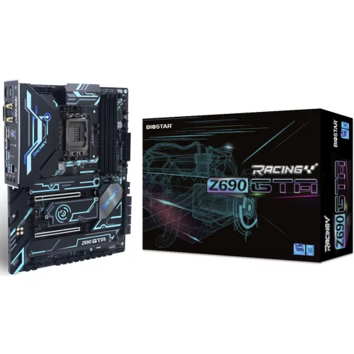 Z690GTA, Socket 1700, Intel®Z690, 4xDDR4-3200, DVI-D+HDMI+DP, 2xPCI-Ex16, 2xPCI-Ex1, 8xSATA3(RAID 0/ 1/ 5/ 10), 1xM.2, 8Ch Audio, 1x2.5GbLan, WiFi, (2+4)xUSB2.0, (5+2)xUSB3.2, (1+1)xUSB3.2 Type-C™, ATX, RTL{5} (685574)