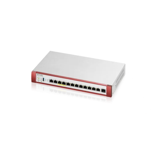 Межсетевой экран Zyxel USG FLEX 500H, Rack, 2xRJ-45: 1/2.5G (LAN/WAN), 2xRJ-45: 1/2.5G PoE+ (LAN/WAN), 8xRJ-45: 1G (LAN/WAN), 1xUSB3.0 ** (USGFLEX500H-EUCI01F)