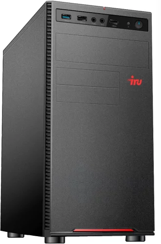 Компьютер IRU Home 320A3SE MT Ryzen 5 2400G 16Gb SSD500Gb Vega 11 DOS GbitEth 400W черный (1986208)