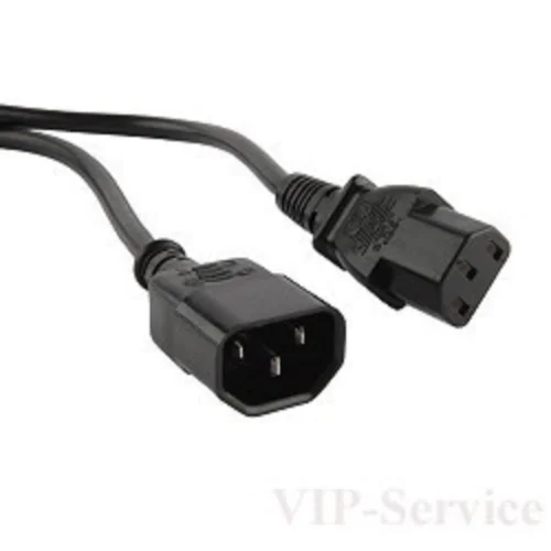Telecom (TP020-IEC320-C13/ C14-1.8-BK) монитор - компьютер (UPS -] устройство) 220V 1.8м [6926123461297]