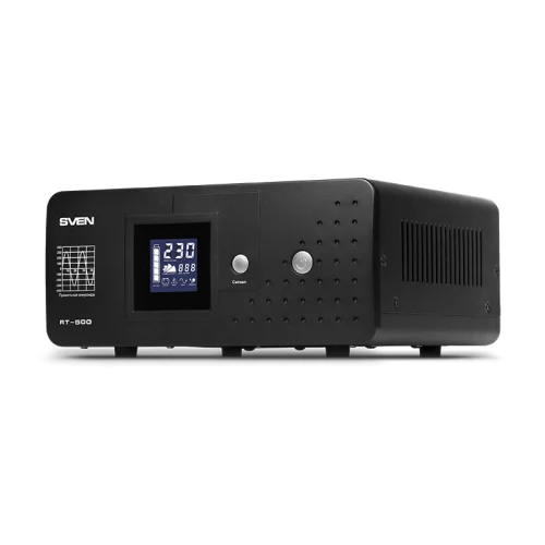 ИБП SVEN RT-500, линейно-интерактивный непрерывного действия с длительным временем резервирования, автоматический стабилизатор напря? (SV-013097)