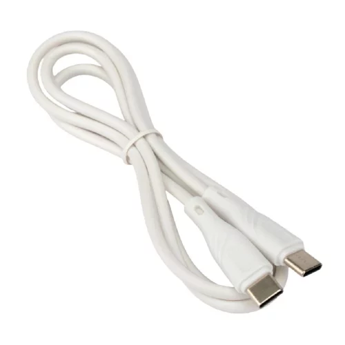 Cablexpert Кабель USB2.0 Type-C/Type-C, 3А, 60Вт, PD/QC3.0, медь, Mobile1, 1м, белый, коробка (CCB-USB2-CMCMO1-1MW)