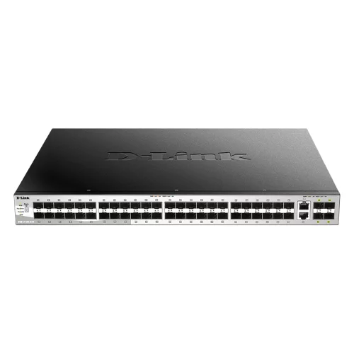 Коммутатор/ DGS-3130-54S Managed L3 Stackable Switch 48x1000Base-X SFP, 2x10GBase-T, 4x10GBase-X SFP+, CLI, 1000Base-T Management, RJ45 Console, USB, RPS, Dying Gasp (DGS-3130-54S/B1A)